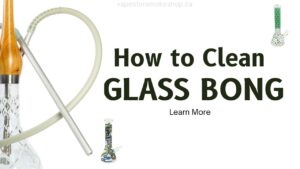How to clean a glass bong