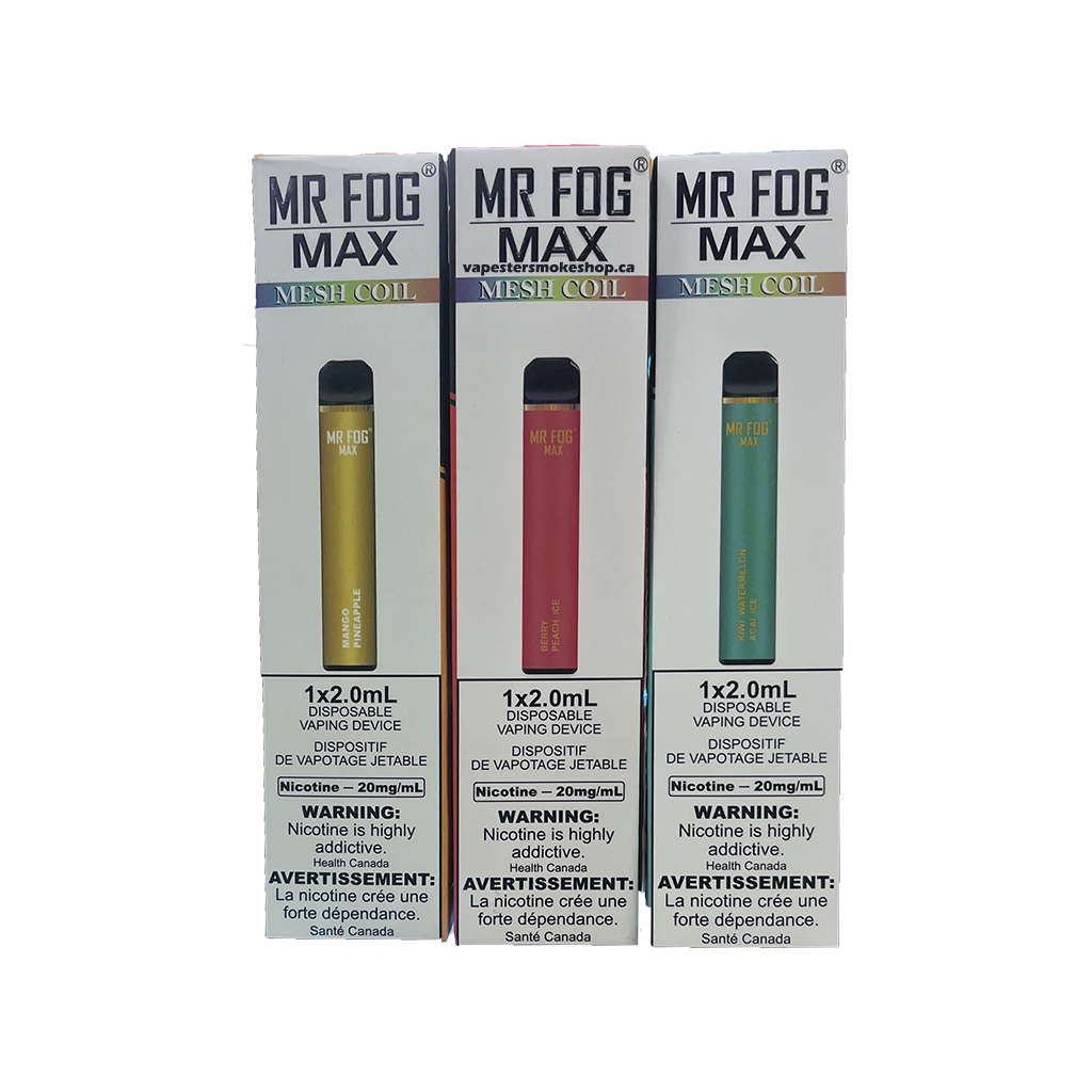 Mr Fog Max 1000 Puffs Disposable Vape